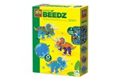 Kreatywne gry - SES Creative Green Beedz - Iron on beads set Triceratops Dino - 06405