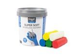 Kreatywne gry - Creall Supersoft Clay 5 colours 450gr. - 25070