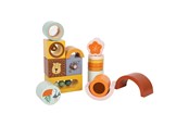 Interaktywne zabawki (Arduino itp.) - Small Foot - Wooden Discovery Blocks Safari 12dlg - 12230