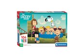 Puzzle - Clementoni Jigsaw Puzzle Peanuts Snoopy 104pcs. Podłoga - 27266