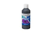 Kreatywne gry - Creall Fabric Paint Black 250ml - 24035