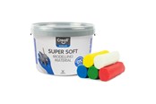 Kreatywne gry - Creall Supersoft Clay 5 colours 1750gr. - 25020