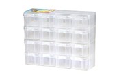 Kreatywne gry - Hama Ironing Beads Storage Box Set with 16 storage boxes - 6760