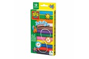 Kreatywne gry - SES Creative infinity Modeling Clay - 12 Pack (180Gr) - 00406