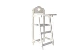 Lalki i akcesoria - Happy Friend Wooden Doll High Chair - 504320
