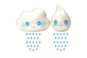 Zabawki dla niemowlat - Happy Baby Water Drops Clouds - 502210