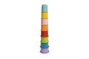 Zabawki dla niemowląt - Happy Baby Rainbow Stacking Cups 8 pcs - 502222