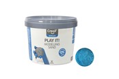 Kreatywne gry - Creall Play It Play Sand Blue 750gr. - 03205
