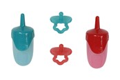 Lalki i akcesoria - Baby Born Little Bottle & Dummy 2ass. - 833131