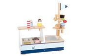 Zabawa w udawanie - Small Foot - Wooden Ice Cream Stand 21 pcs. - 11815