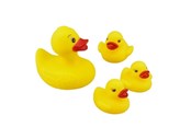 Zabawki dla niemowlat - Happy Baby Bathing Duck Family - 502215