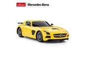 Zdalnie sterowane zabawki - RASTAR R/C 1:18 Mercedes-Benz SLS AMG Yellow - 54100