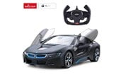 Zdalnie sterowane zabawki - RASTAR R/C 1:14 BMW i8 Black - 71010-1