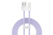 Kabel USB - Baseus Dynamic cable USB to Lightning 2.4A 2m (Purple) - CALD000505