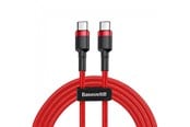 Kabel USB - Baseus Cafule PD2.0 60W flash charging USB For Type-C cable (20V 3A) 2m Red - CATKLF-H09