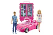 Lalki i akcesoria - Barbie & Ken Samochód i Szafa - GVK05