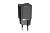 Telefon - Adapter i Ładowarka - Baseus Super Si Quick Charger 1C 20W (black) - CCSUP-B01