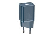 Telefon - Adapter i Ładowarka - Baseus Super Si Quick Charger 1C 20W (Blue) - CCSUP-B03