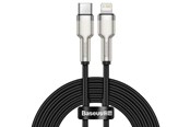 Kabel USB - Baseus USB-C cable for Lightning  Cafule PD 20W 1m (black) - CATLJK-A01