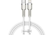 Kabel USB - Baseus USB-C cable for Lightning  Cafule PD 20 W 2 m (white) - CATLJK-B02