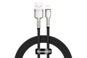 Kabel USB - Baseus USB cable for Lightning  Cafule 2.4A 1m (black) - CALJK-A01