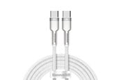 Kabel USB - Baseus Cable USB-C to USB-C  Cafule 100W 2m (white) - CATJK-D02