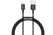 Kabel USB - Baseus Superior Series Cable USB to iP 2.4A 1m (black) - CALYS-A01