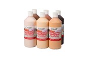 Kreatywne gry - Creall School paint set Colors of the World 6x500ml - 30060