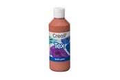 Kreatywne gry - Creall Fabric Paint Brown 250ml - 24032