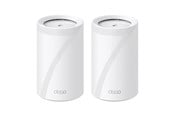 Router - TP-Link Deco BE65 (BE9300) 2-Pack - Mesh router 802.11a/b/g/n/ac/ax/be (Wi-Fi 7) - DECO BE65(2-PACK)