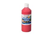 Kreatywne gry - Creall Window Paint Red 500ml - 20023