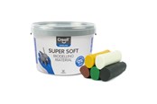 Kreatywne gry - Creall Supersoft Clay Safari colours 1750gr. - 25090