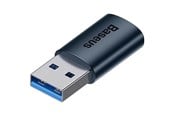 Kabel USB - Baseus Ingenuity USB-A to USB-C adapter OTG (black) - ZJJQ000101