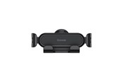 Telefon - Inne akcesoria - Baseus gravitational Car Phone Holder Lite to Ventilation Grid (black) - SUWX010001