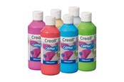 Kreatywne gry - Creall Glitter paint 6x250ml - 01225