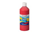 Kreatywne gry - Creall Gloss Gloss Paint Red 500ml - 01273