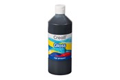 Kreatywne gry - Creall Gloss Gloss Paint Black 500ml - 01279