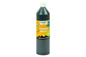 Kreatywne gry - Creall Finger Paint Preservative Free Black 750ml - 07808