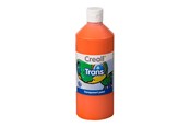 Kreatywne gry - Creall Transparent Paint Orange 500ml - 23022