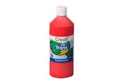 Kreatywne gry - Creall Transparent Paint Red 500ml - 23023