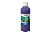 Kreatywne gry - Creall Transparent Paint Purple 500ml - 23024