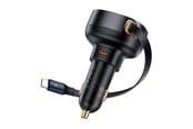 Telefon - Adapter i Ładowarka - Baseus Enjoyment Pro with cable USB-C 60W (Black) - C00057802111-01