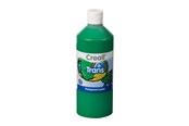 Kreatywne gry - Creall Transparent Paint Green 500ml - 23026