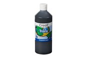 Kreatywne gry - Creall Transparent Paint Black 500ml - 23029