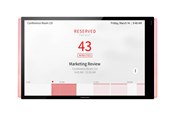 Uchwyty ścienne, uchwyty AV i meble AV - Crestron Electronics Crestron Room Scheduling Touch Screen TSS-1070-B-S-LB KIT - room manager - Bluetooth 802.11a/b/g/n/ac - smooth black - Max - recommended for - TSS-1070-B-S-LB KIT