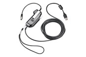 Zarzadzanie kablami - Poly - PTT (push-to-talk) headset adapter for headset - monaural no serial - TAA Compliant - 8K712AA#AC3