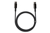 Kabel USB - Baseus Tungsten Gold Cable Type-C to Type-C 100W 1m (black) - CATWJ-01