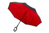 Wolny czas i Podróze - Impliva RU-6 Inside Out Umbrella 107 cm - Red - RU-6-PMS BLACK 6C/PMS 199C