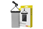 Telefon - Pokrowiec i etui - Baseus Waterproof phone case AquaGlide with Cylindrical Slide Lock (black) - P60263701113-00