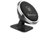 Telefon - Inne akcesoria - Baseus Magnetic car holder for smartphone (silver) - SUCX140012